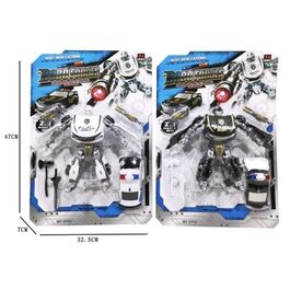 Transformer Car 2 Mod Assorted White/Black 26cm