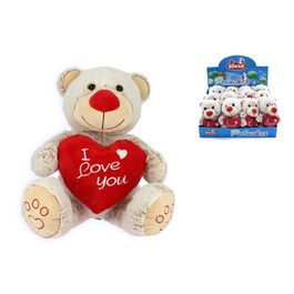 Display Bear Feet with Heart 16CM