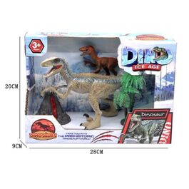 Set Two Dinosaurs 15cm
