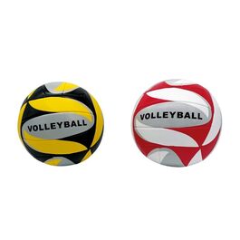 Yellow and Red Volleyball Ball