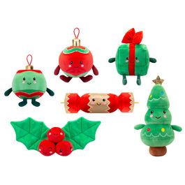 SOFTLINGS CHRISTMAS FOODIES FRIENDS 16CM 6 ASSORTED