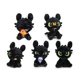 HTTYD Dragon Toothless Expressions 5Mod 18cm ASST