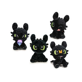 HTTYD DRAGON Toothless Expressions 4ASST 30cm