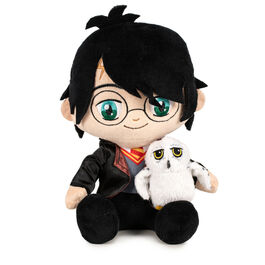 Harry Potter Magic Minister sitting with Hedwig 25 cm