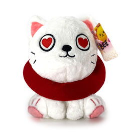 BEE Plush White Cat 24cm