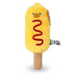 BEE Plush series duck duck: Hot Dog stick duck 23cm