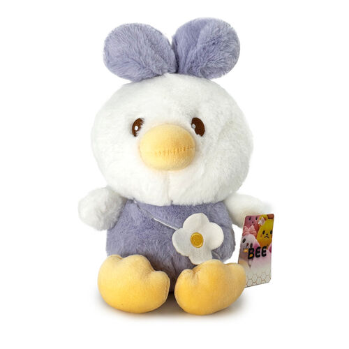 BEE Plush Egg Yolk duck 22cm - 3mod ASST