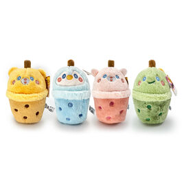 BEE Plush Tea cup series with milk 23cm - 4mod ASST