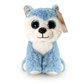 BEE Plush blue Husky 23cm